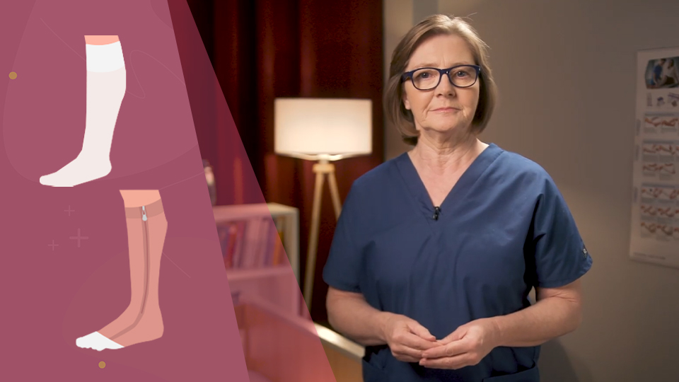 Kompressionsstrumpf-Varianten in der Praxis: so werden sie angelegt