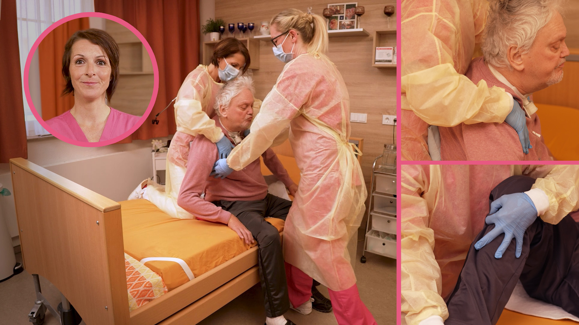 Basale Stimulation und Kinästhetik bei der Mobilisation eines Patienten in der ambulanten Intensivpflege